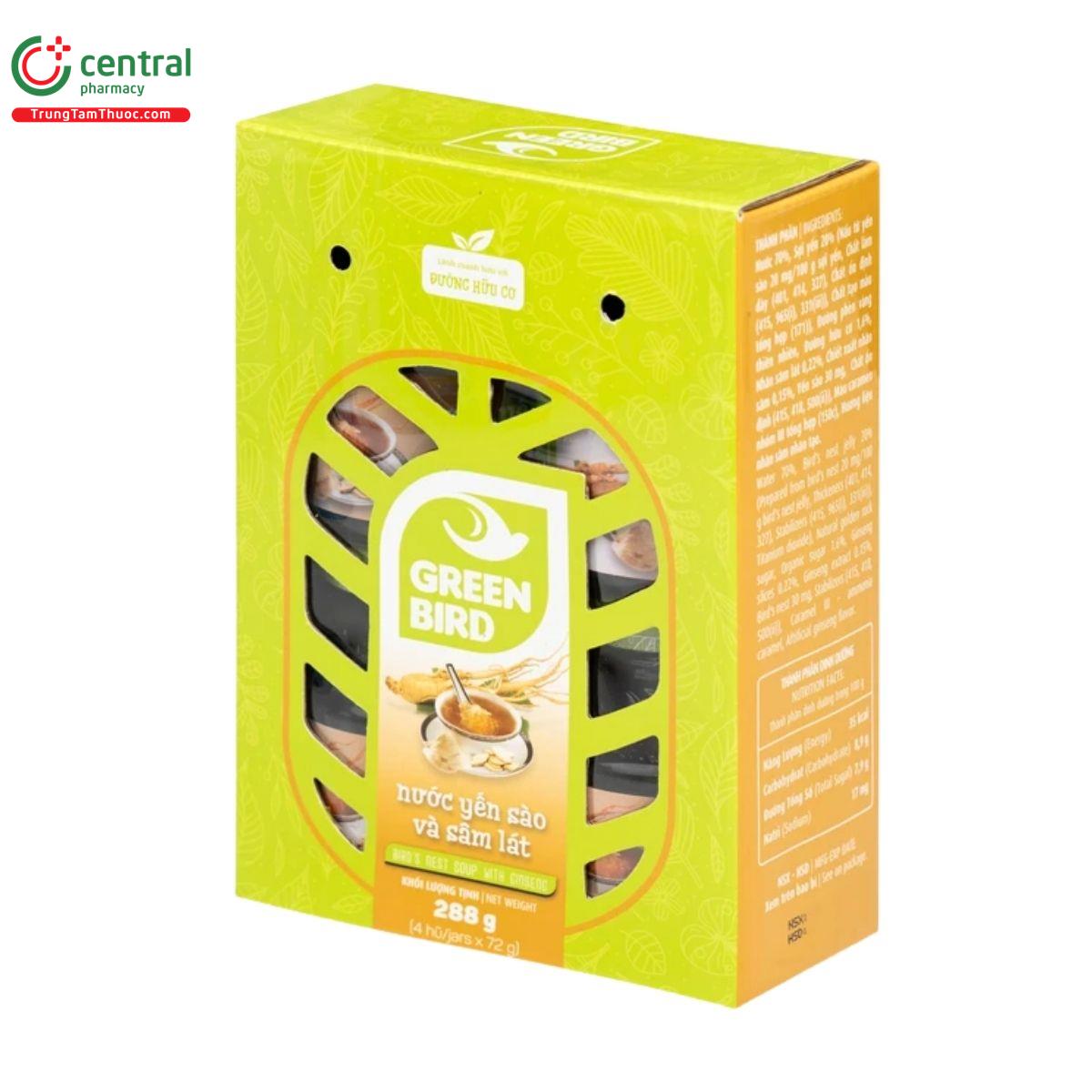 nuoc yen sao va sam lat green bird 4 K4813
