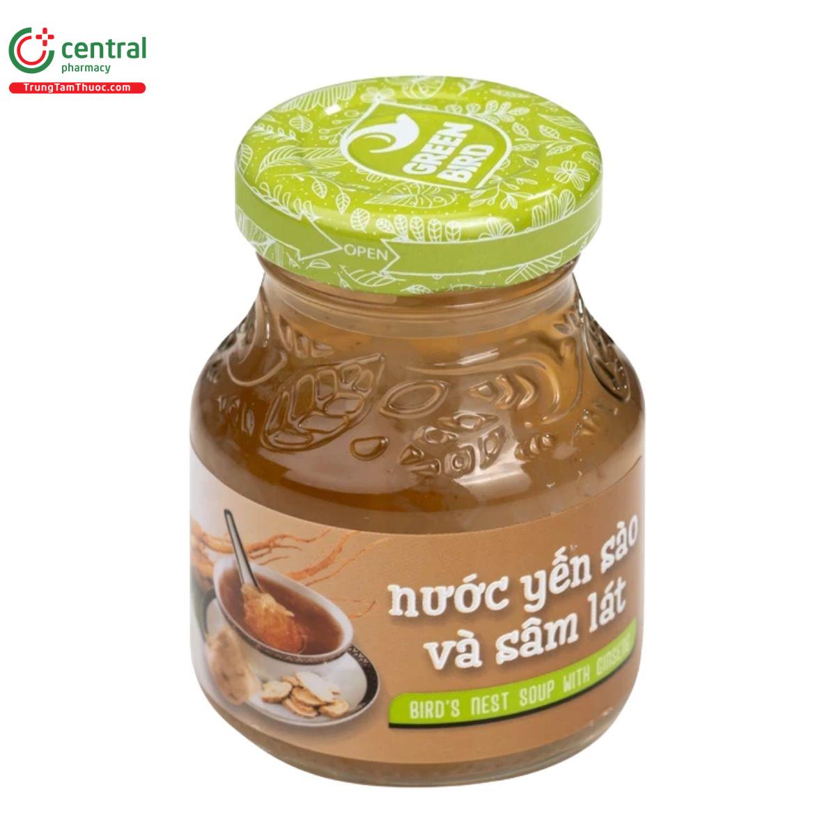 nuoc yen sao va sam lat green bird 8 T8636