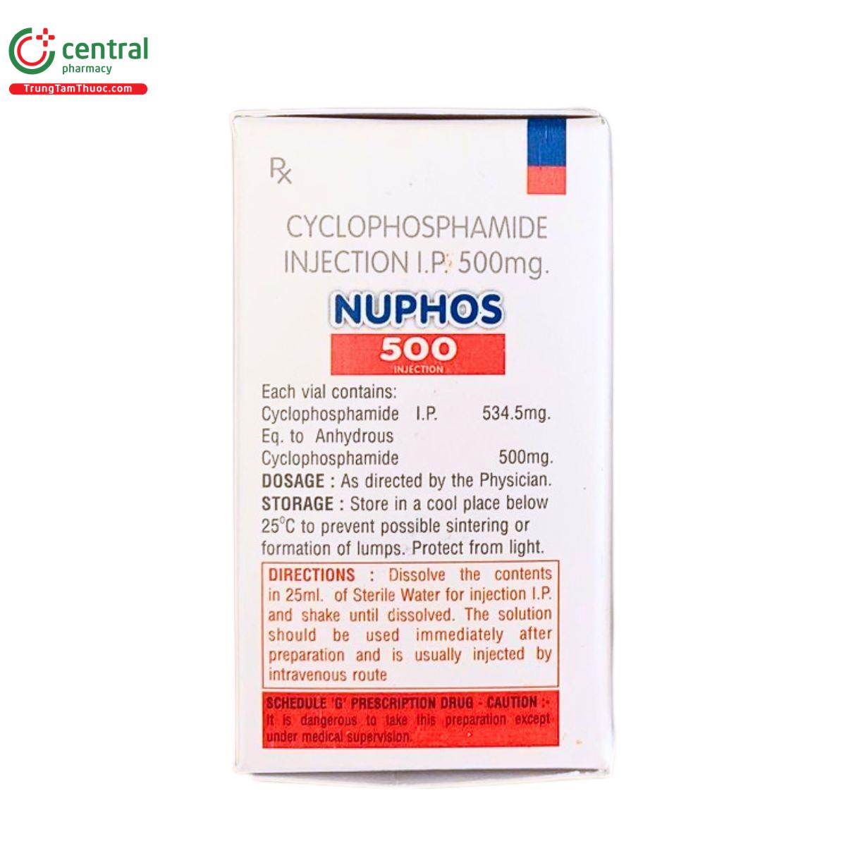 nuphos 500mg 3 L4888