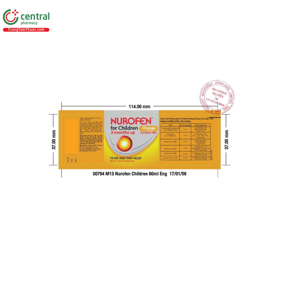 nurofen for children 3 G2388