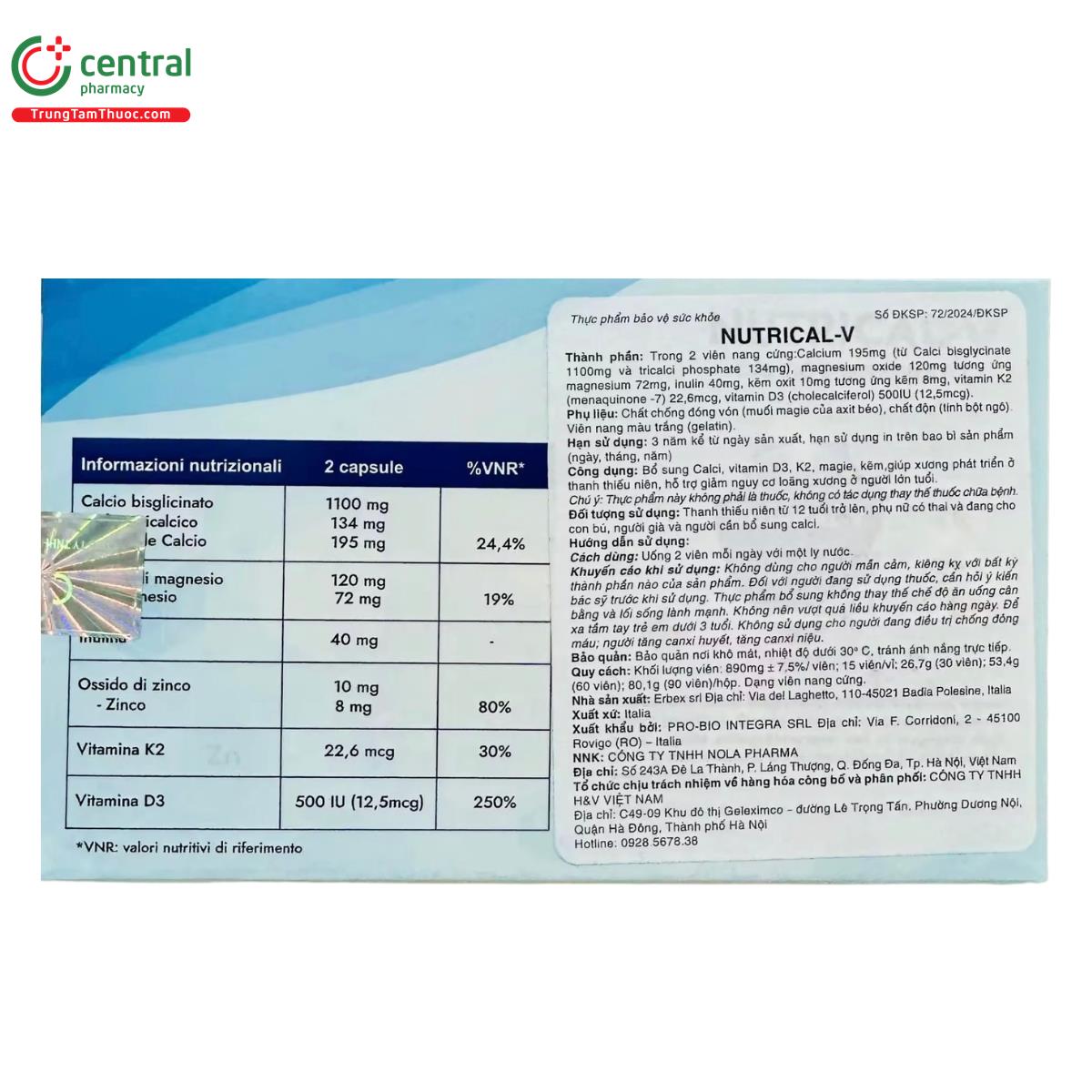 nutrical v 4 N5653 nutrical v 4 N5653