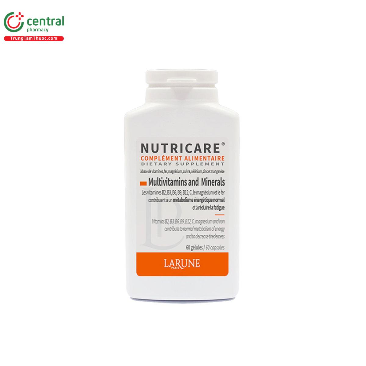 nutricare multivitamins and minerals C1526