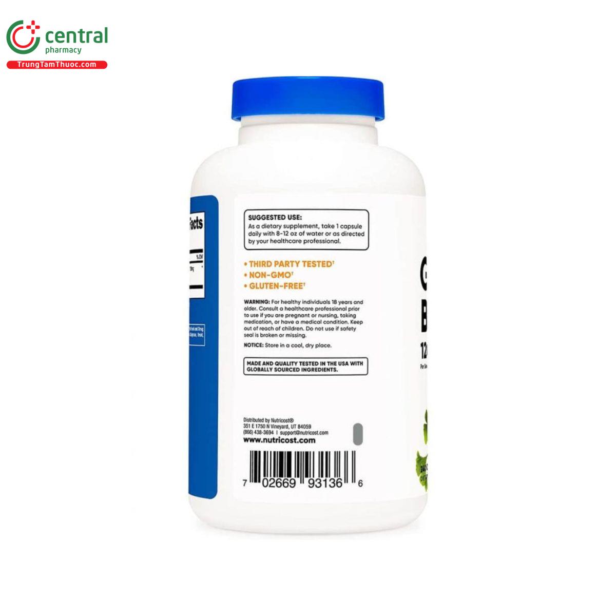nutricos ginkgo biloba 120mg 3 J3425 nutricos ginkgo biloba 120mg 3 J3425