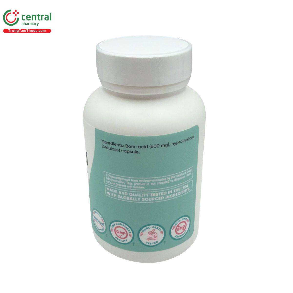nutricost boric acid 5 O5108 nutricost boric acid 5 O5108