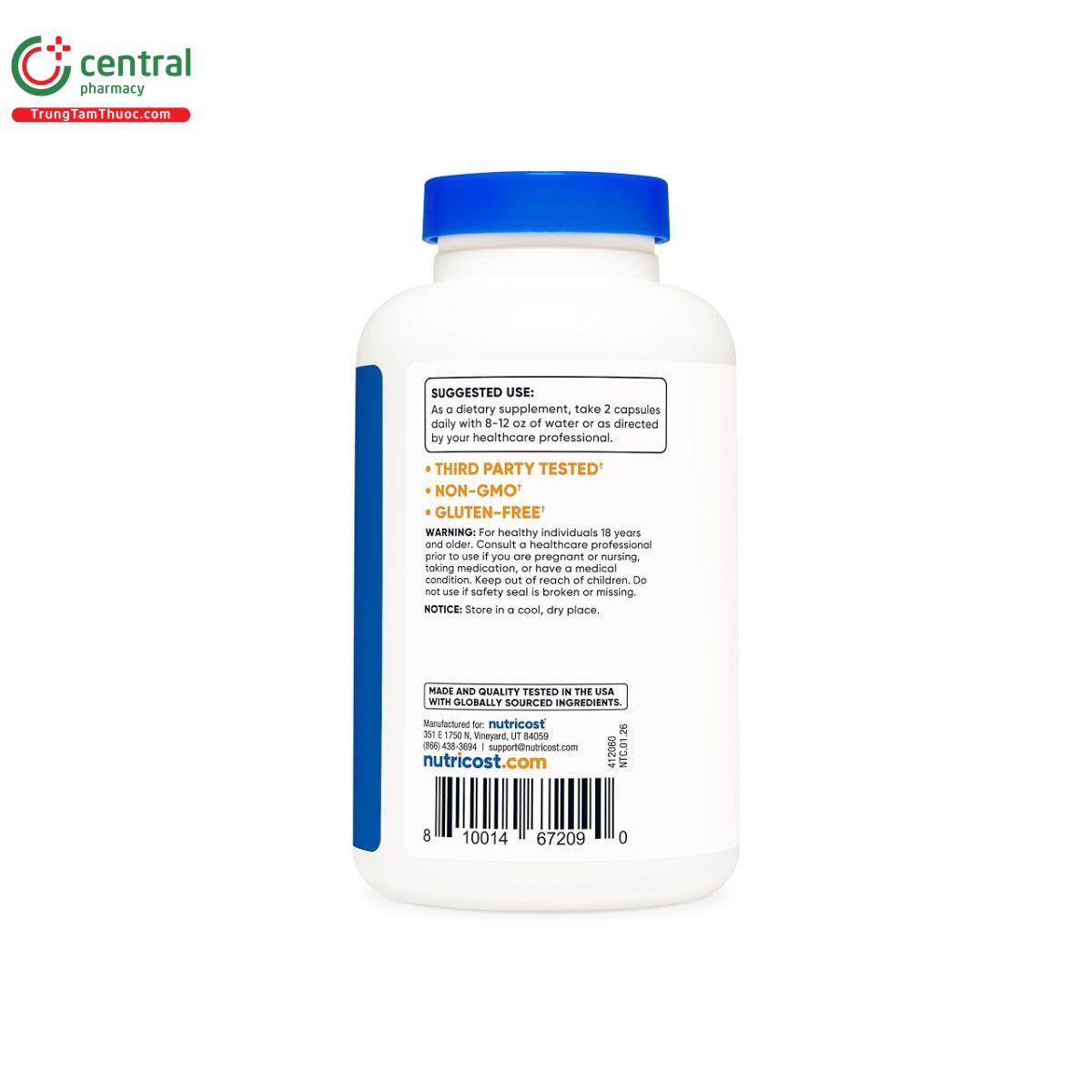 nutricost magnesium extra strength 3 N5125 nutricost magnesium extra strength 3 N5125