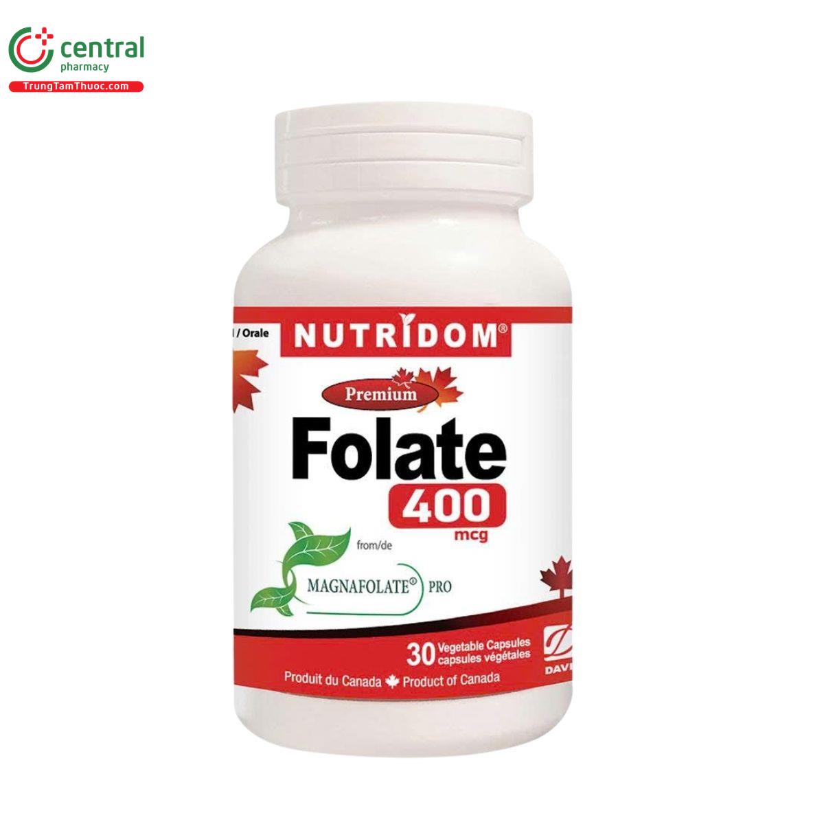 nutridom folate 400 1 I3551