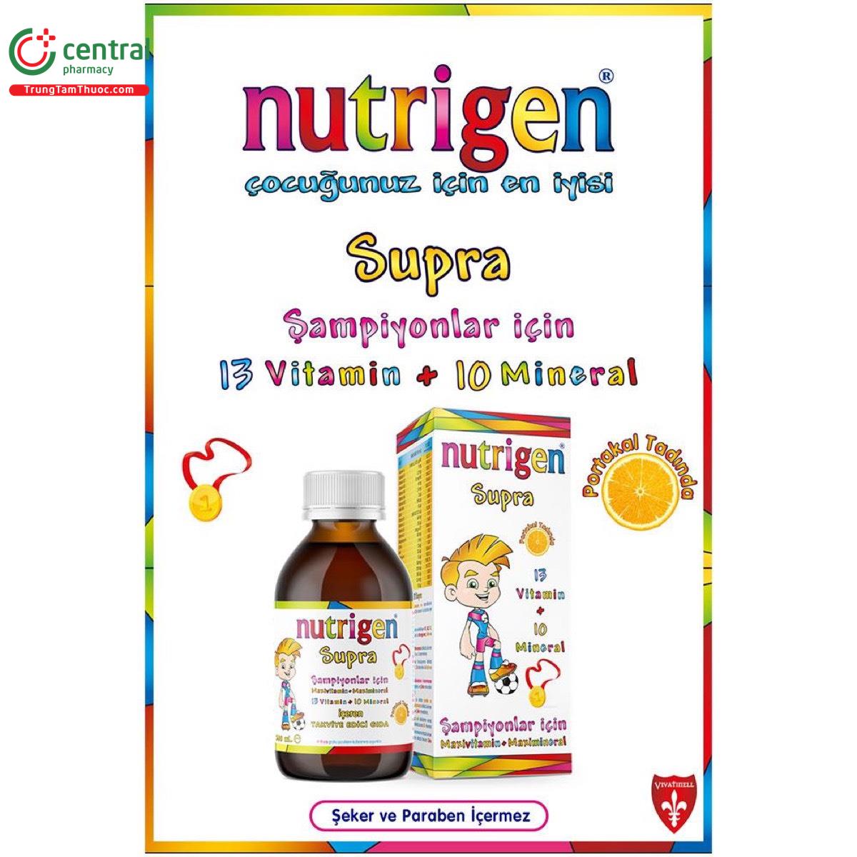 nutrigen supra syrup 11 N5827