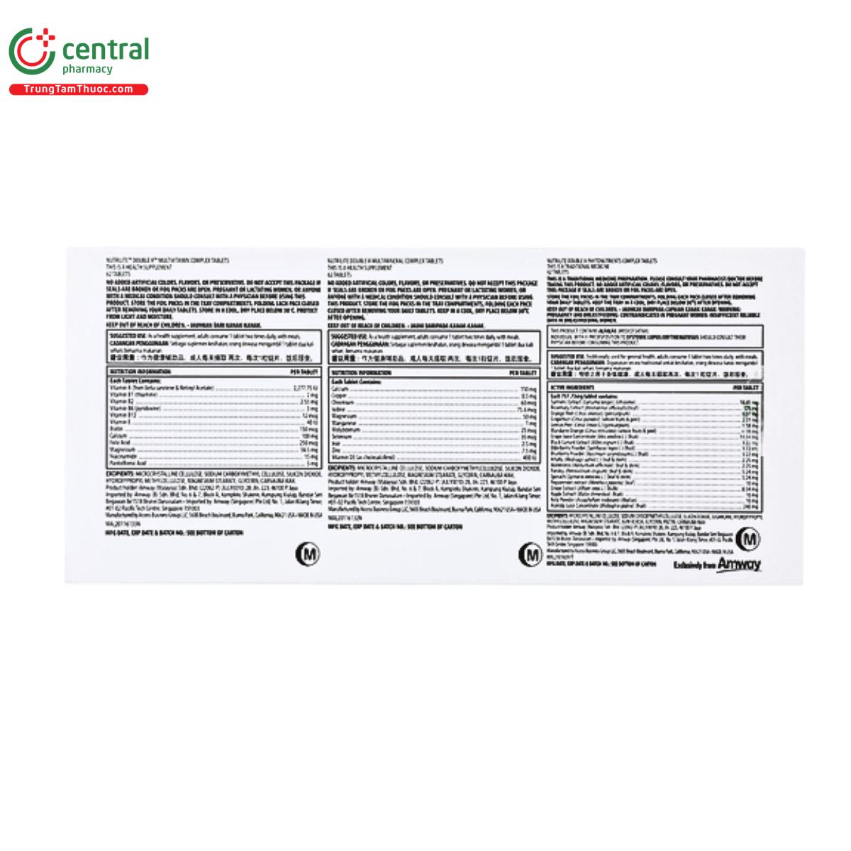 nutrilite double x 11 H2001