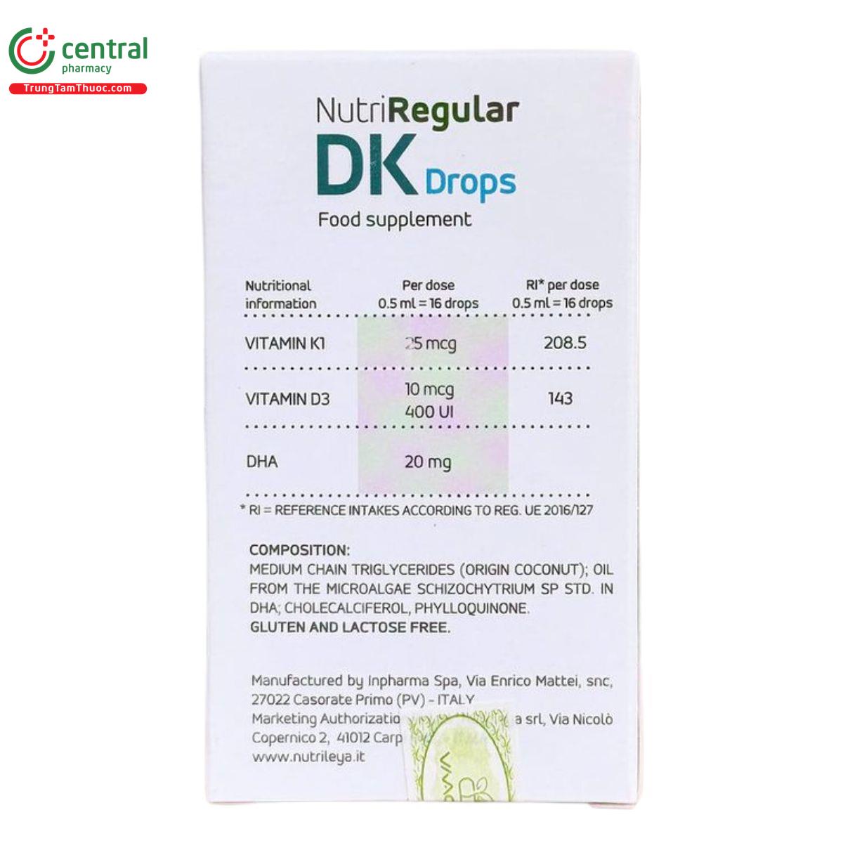 nutriregular dk drops 10 J3653