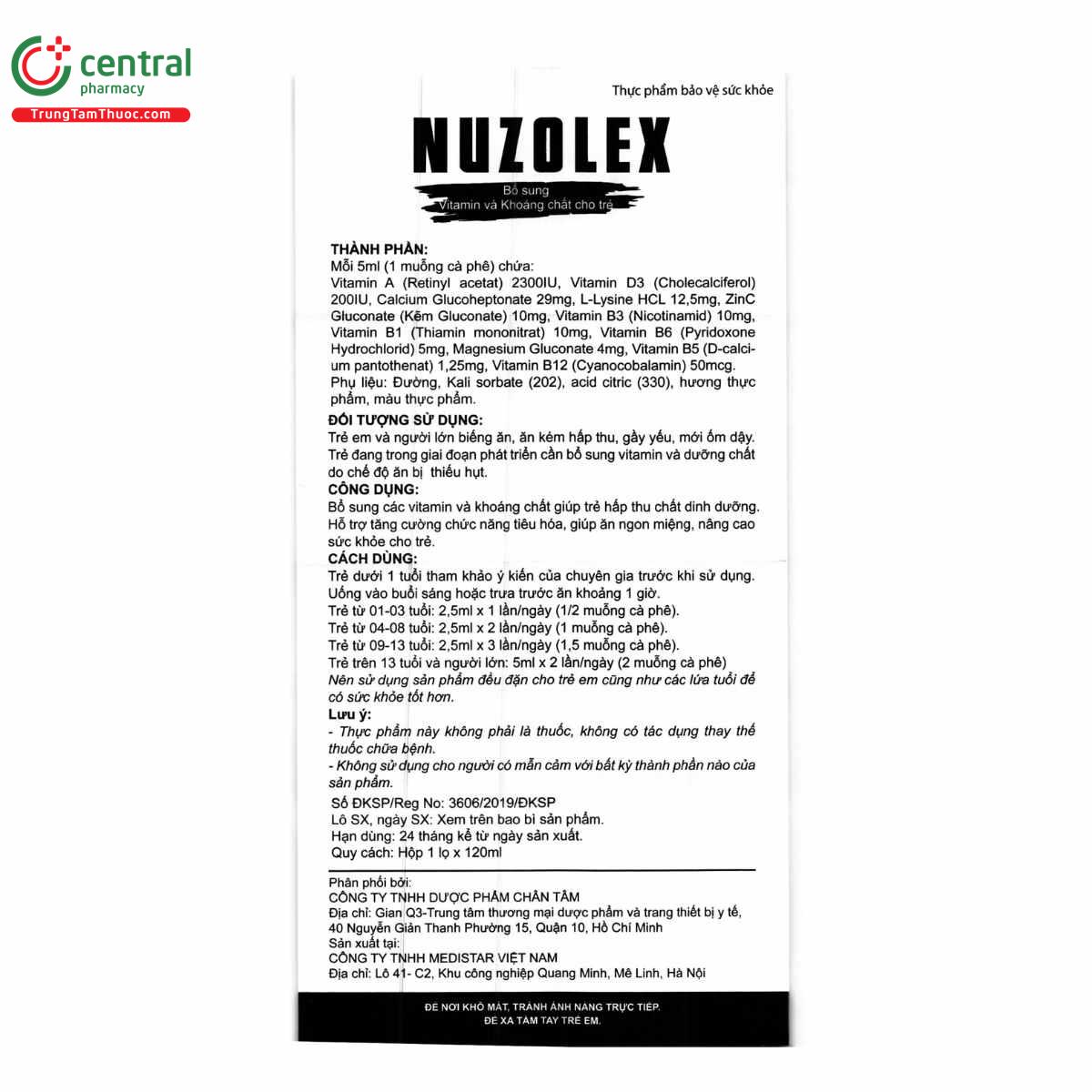 nuzolex 120ml 9 T8265