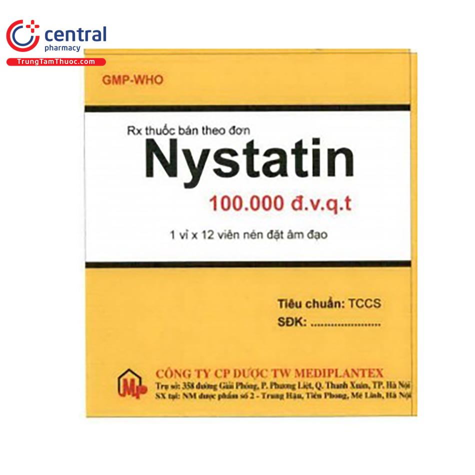 GIÁ THUỐC NYSTATIN BÔI MIỆNG DỰ PHÒNG VÀ TRỊ TƯA MIỆNG