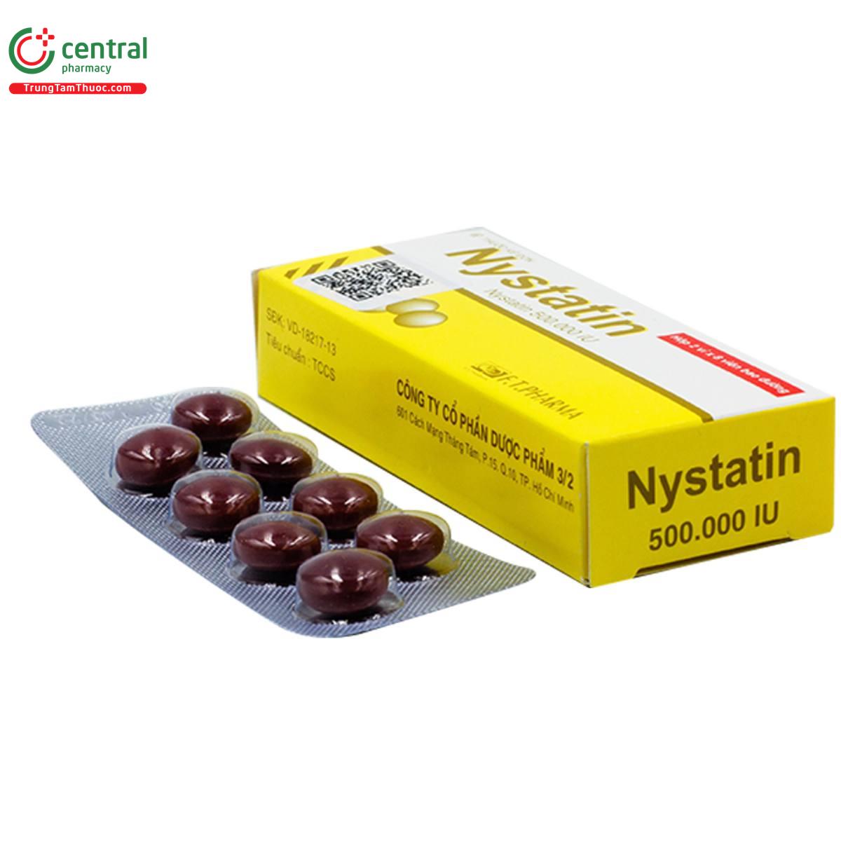 nystatin 500000 iu 2 L4106