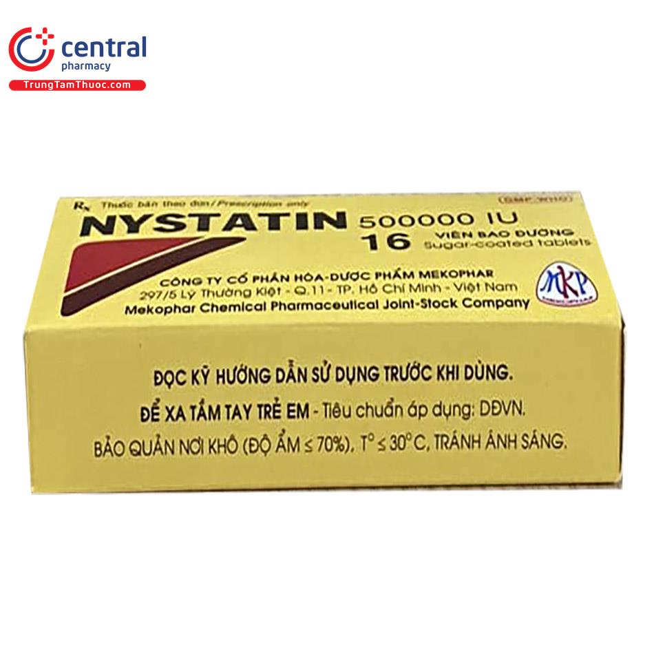 nystatin 500000iu mkp 15 F2812