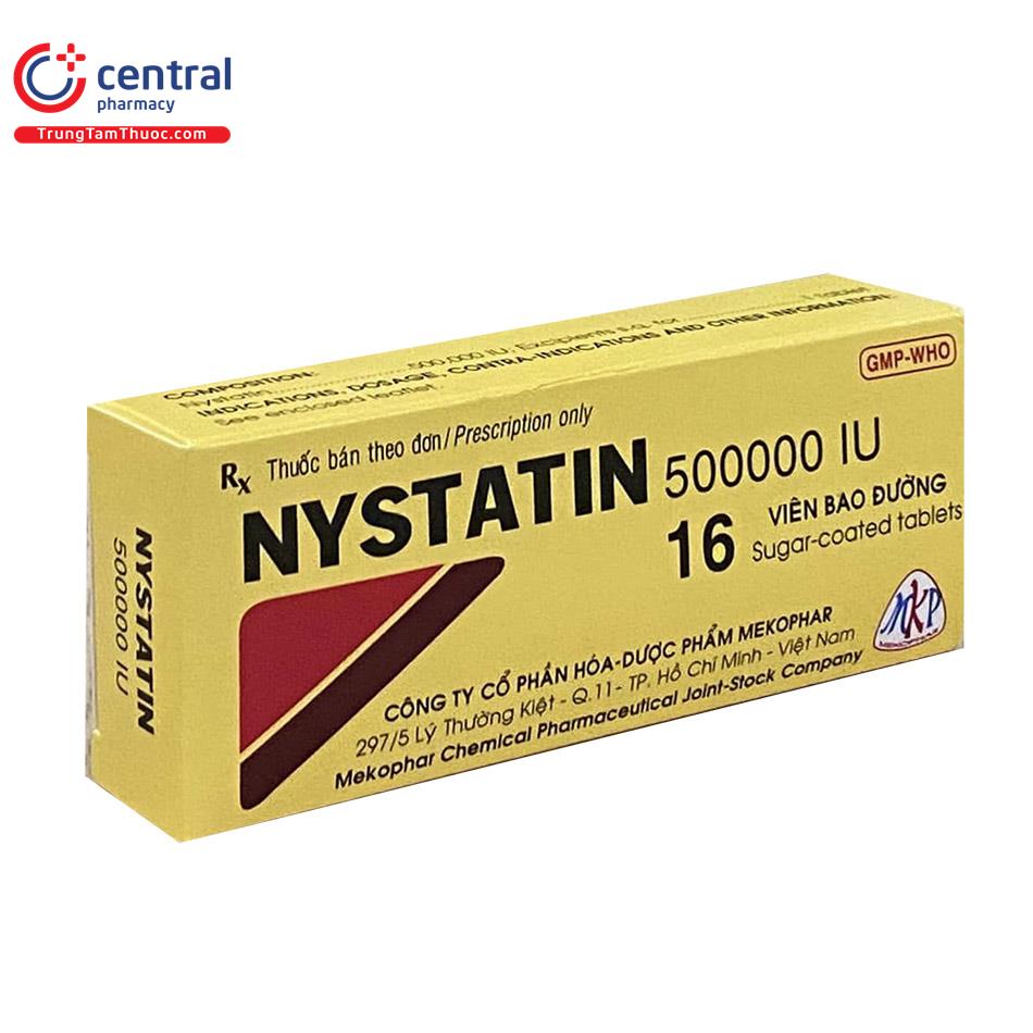 nystatin 500000iu mkp 16 E1800