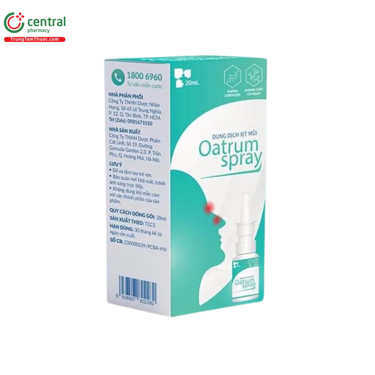 oatrum spray 2 J3572