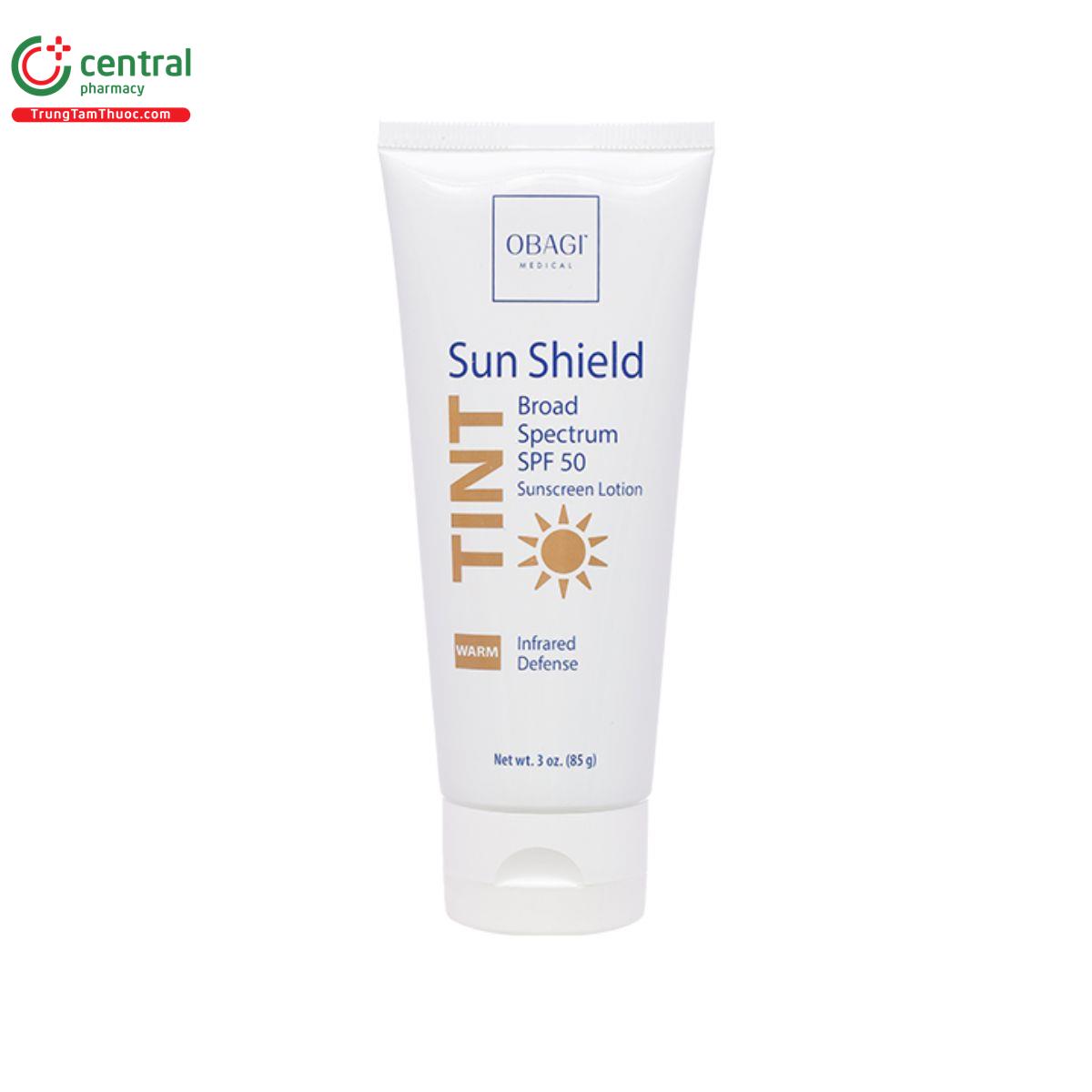 obagi sun shield tint broad spectrum spf 50 warm 6 U8310