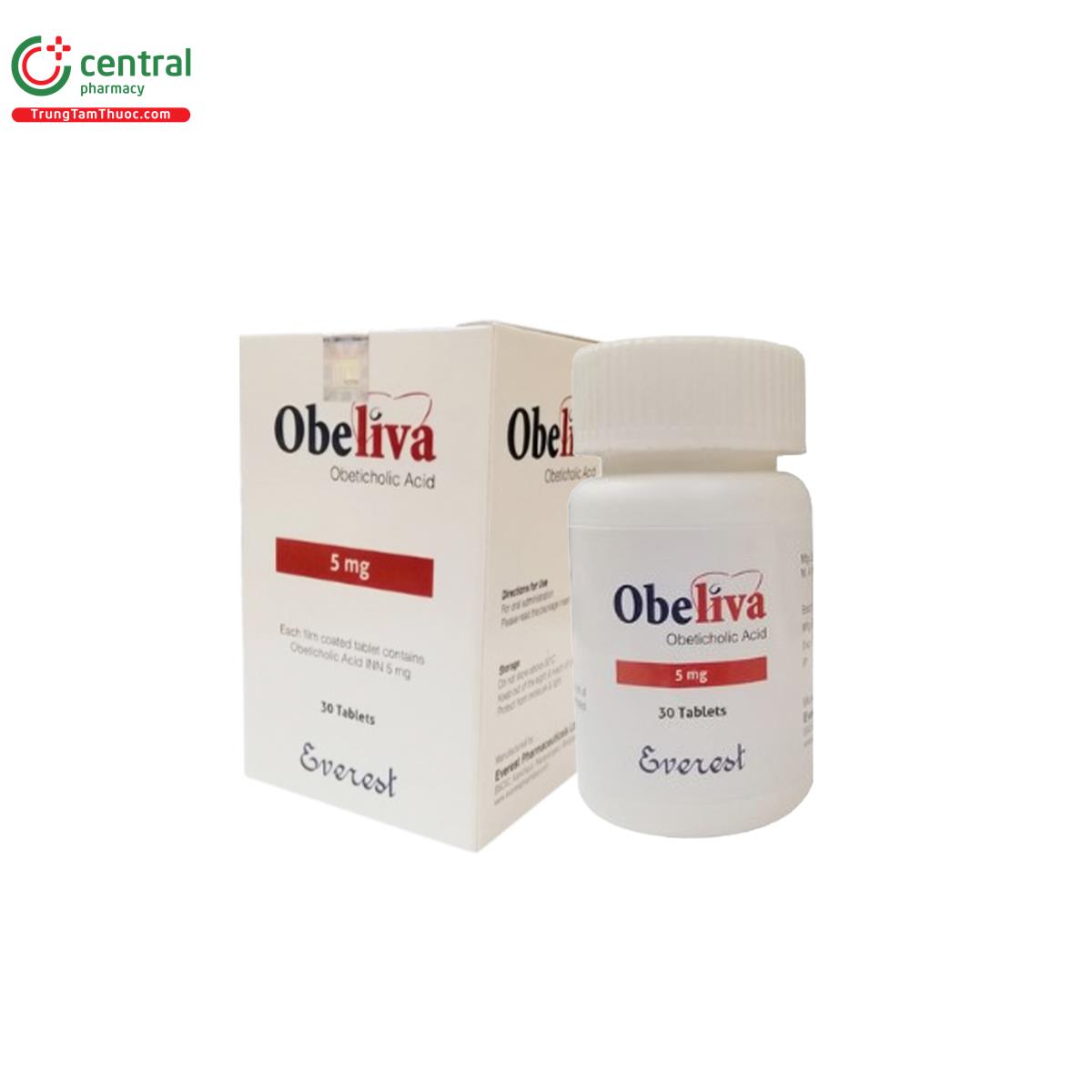 obeliva 5mg 1 J3657