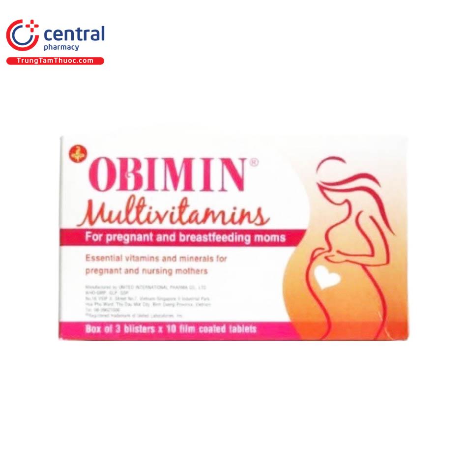 obimin multivitamin 18 G2732