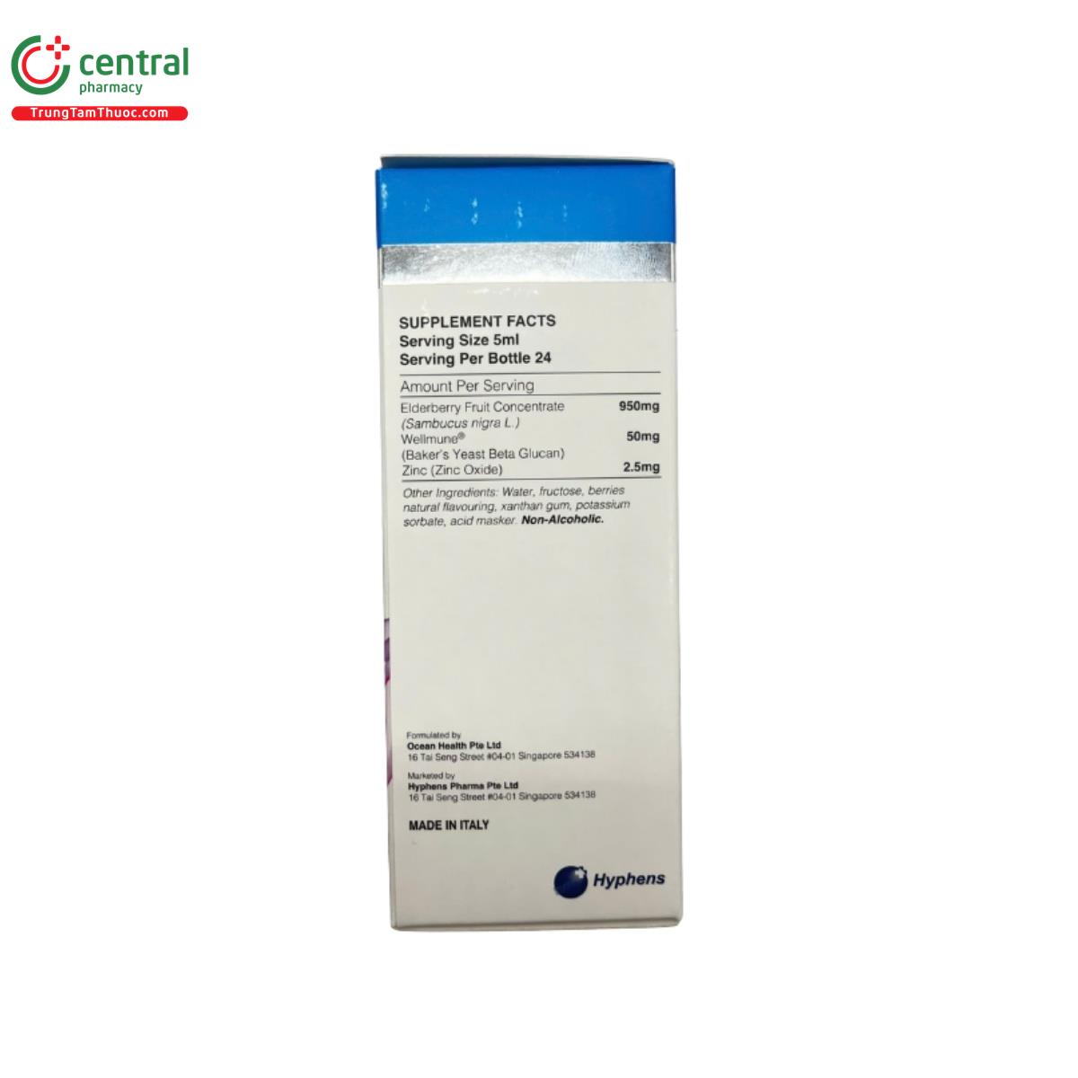 ocean health bicold immune support for kids 4 O6314