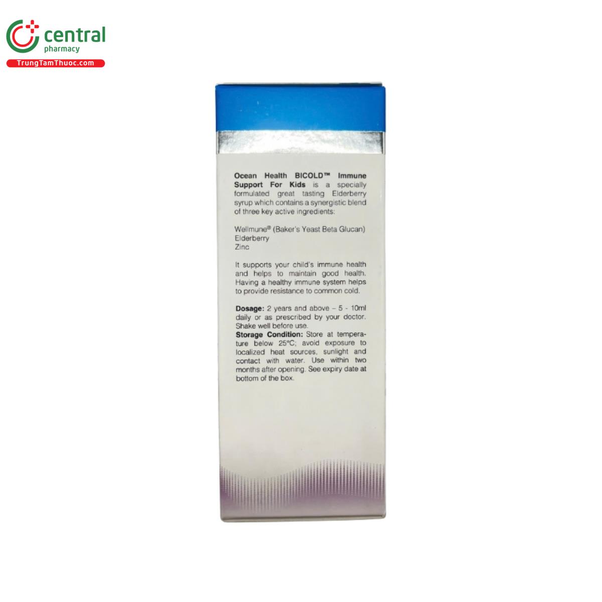 ocean health bicold immune support for kids 5 R7303