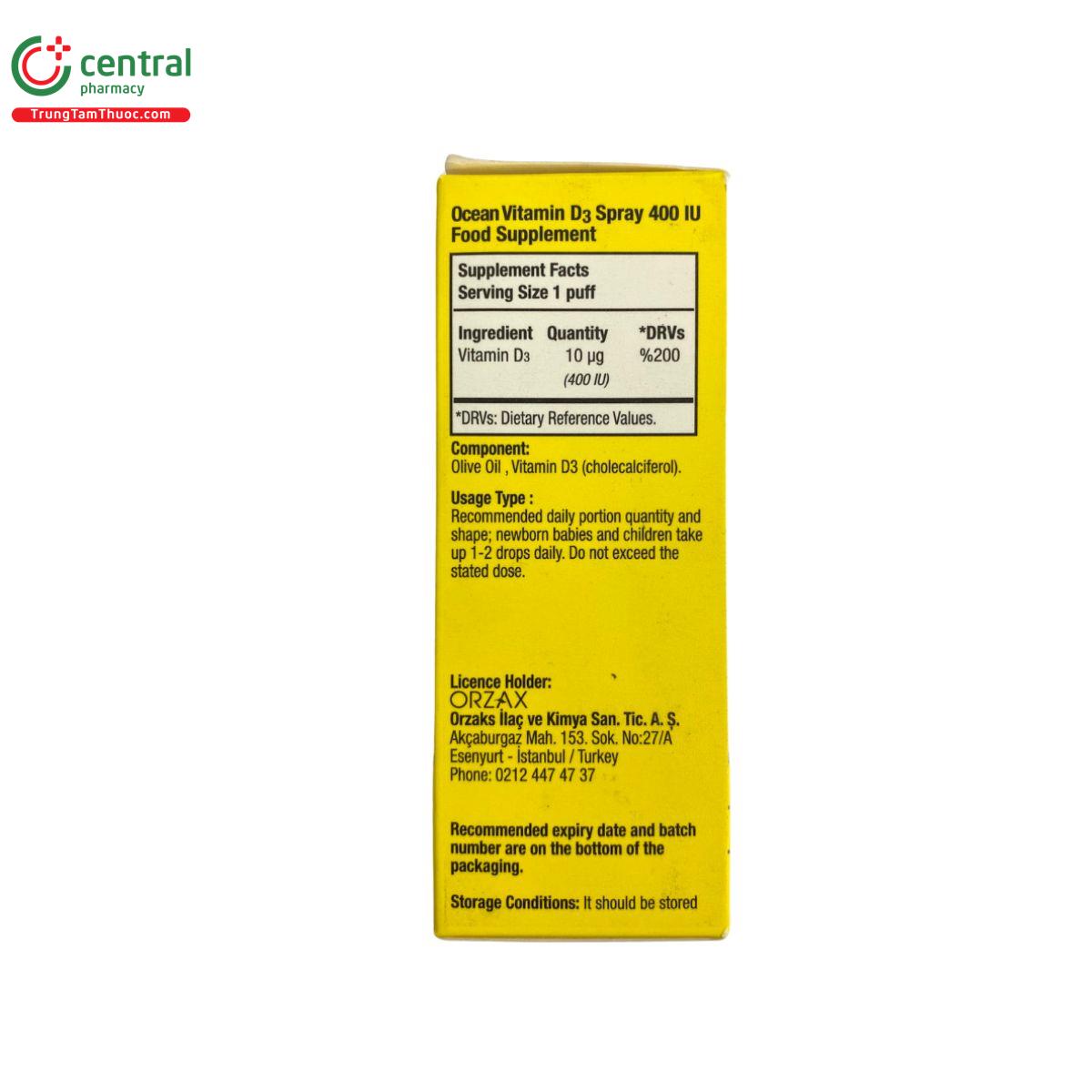 ocean vitamin d3 5 T7727 ocean vitamin d3 5 T7727