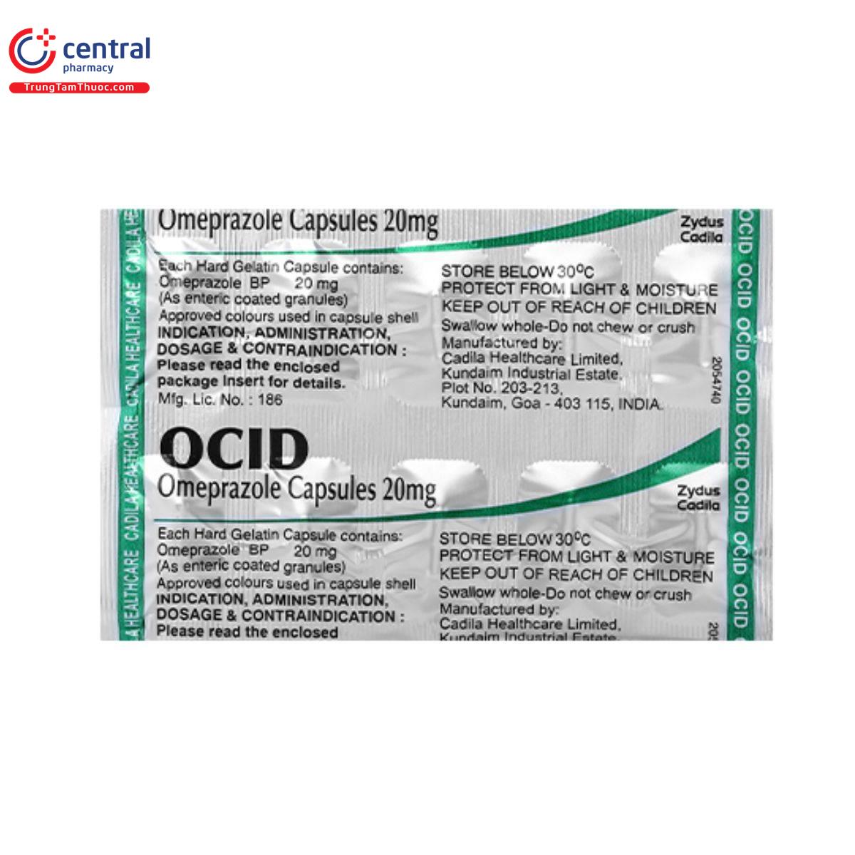 ocid 20mg 7 G2530