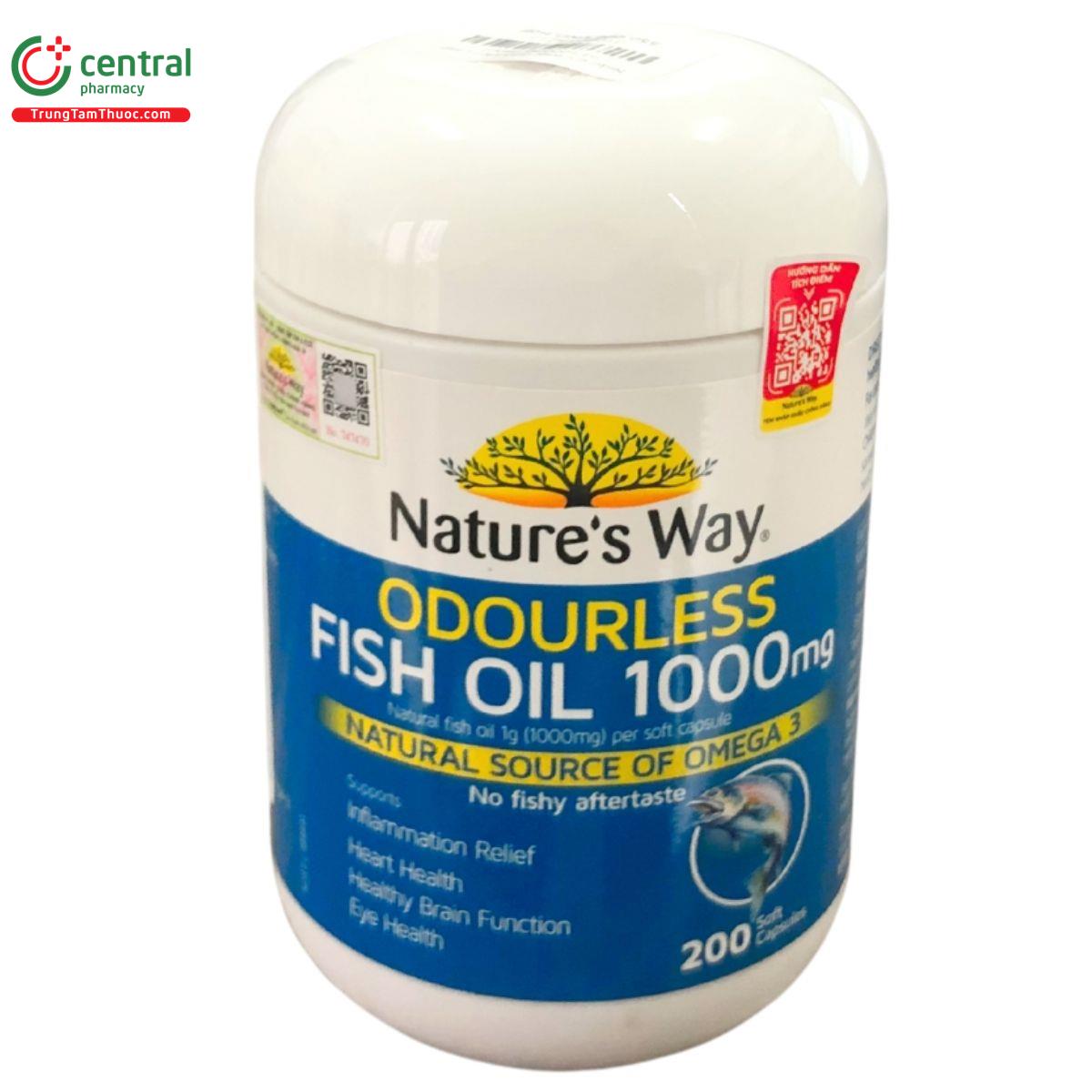 odourless fish oil 1000mg 14 H3272