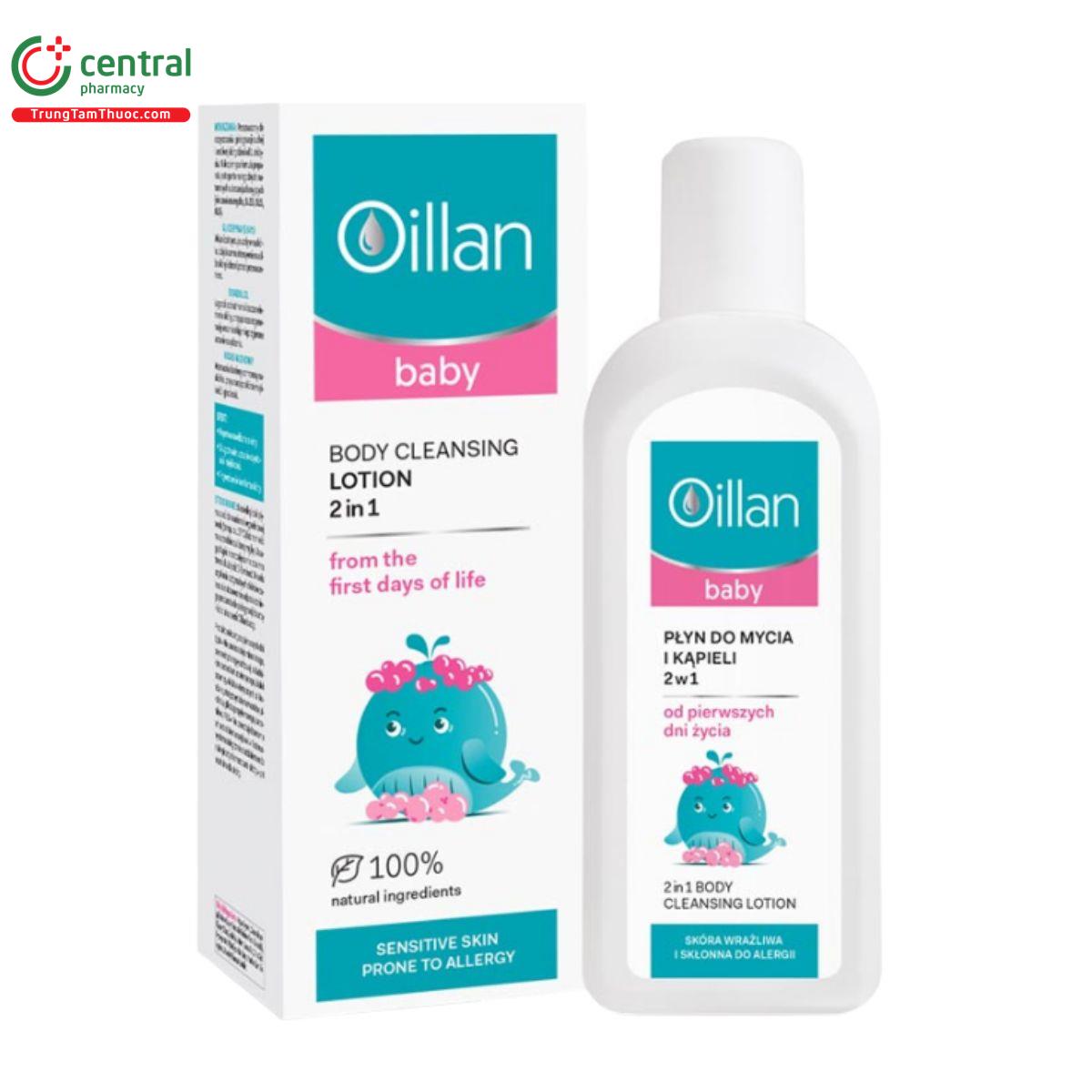 oillan baby body cleansing lotion 2 in 1 1 A0645