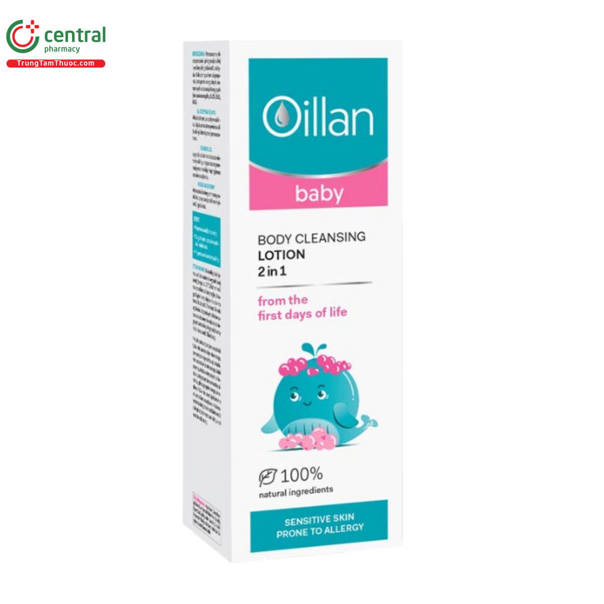 oillan baby body cleansing lotion 2 in 1 2 V8657