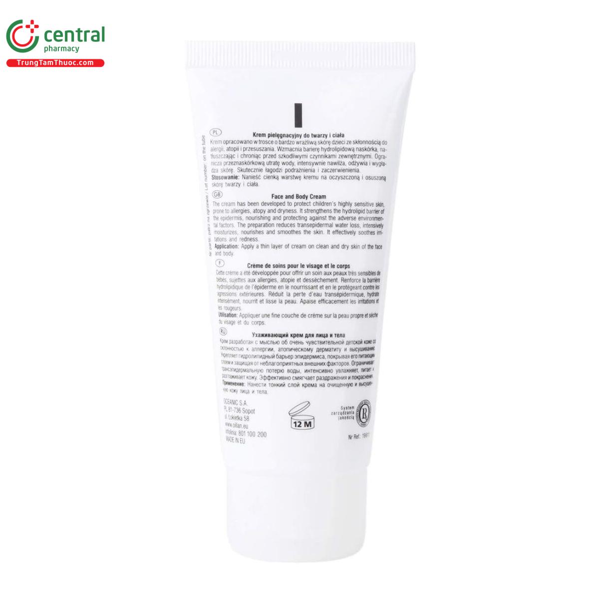 oillan baby face and body cream 4 A0661