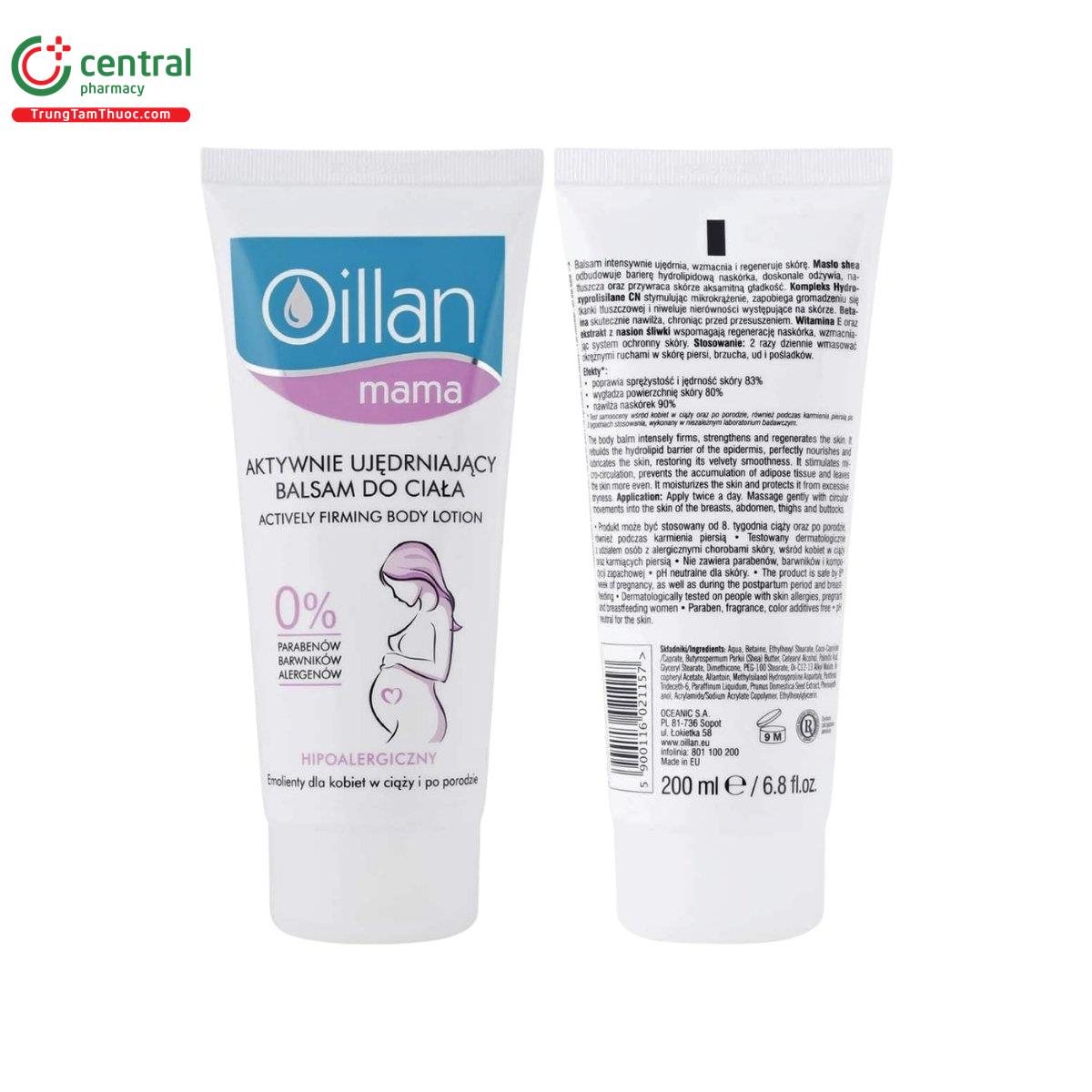 oillan mama actively firming body lotion 4 B0486