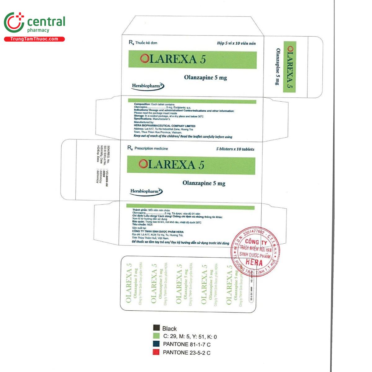olarexa 5mg 4 D1420 olarexa 5mg 4 D1420