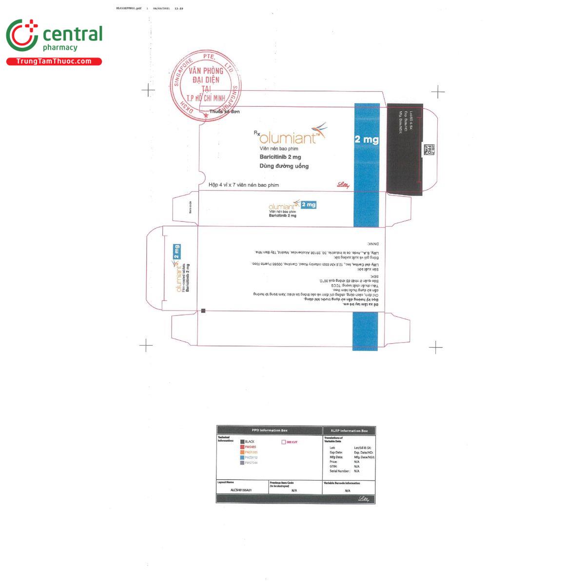 olumiant 2mg 2 P6178 olumiant 2mg 2 P6178