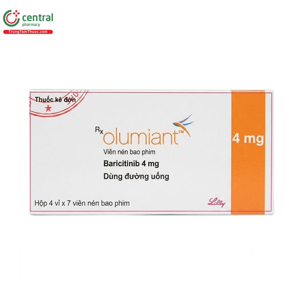 olumiant 4mg 1 U8725 olumiant 4mg 1 U8725