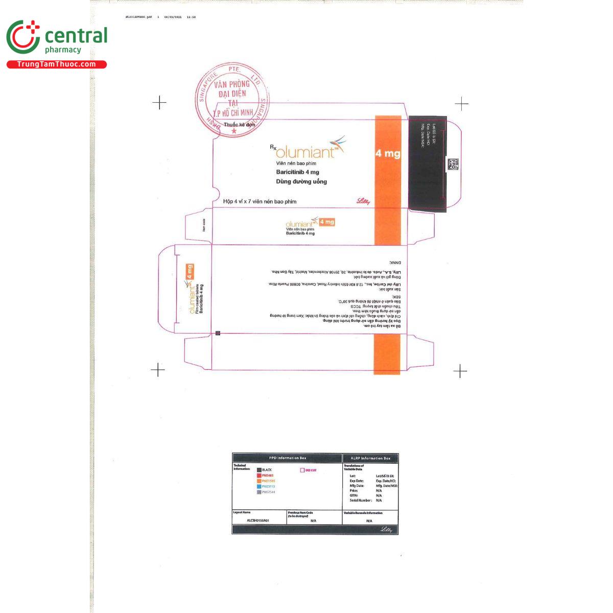 olumiant 4mg 2 B0714 olumiant 4mg 2 B0714
