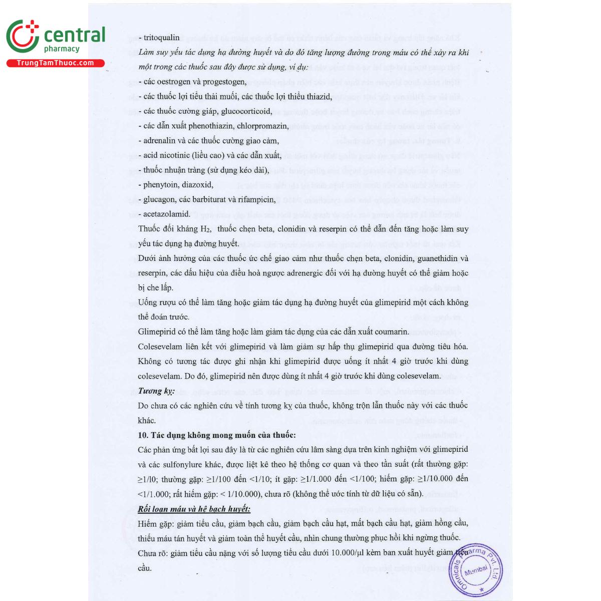 omcaglim 1 tablet 10 J3651 omcaglim 1 tablet 10 J3651