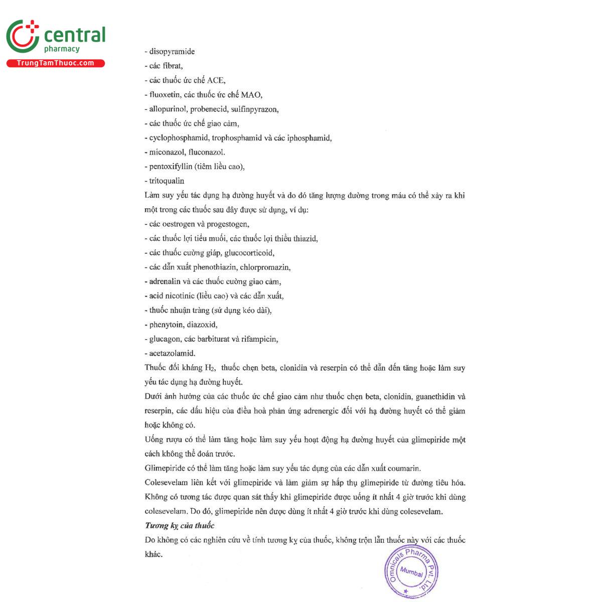 omcaglim 2 tablet 10 G2852