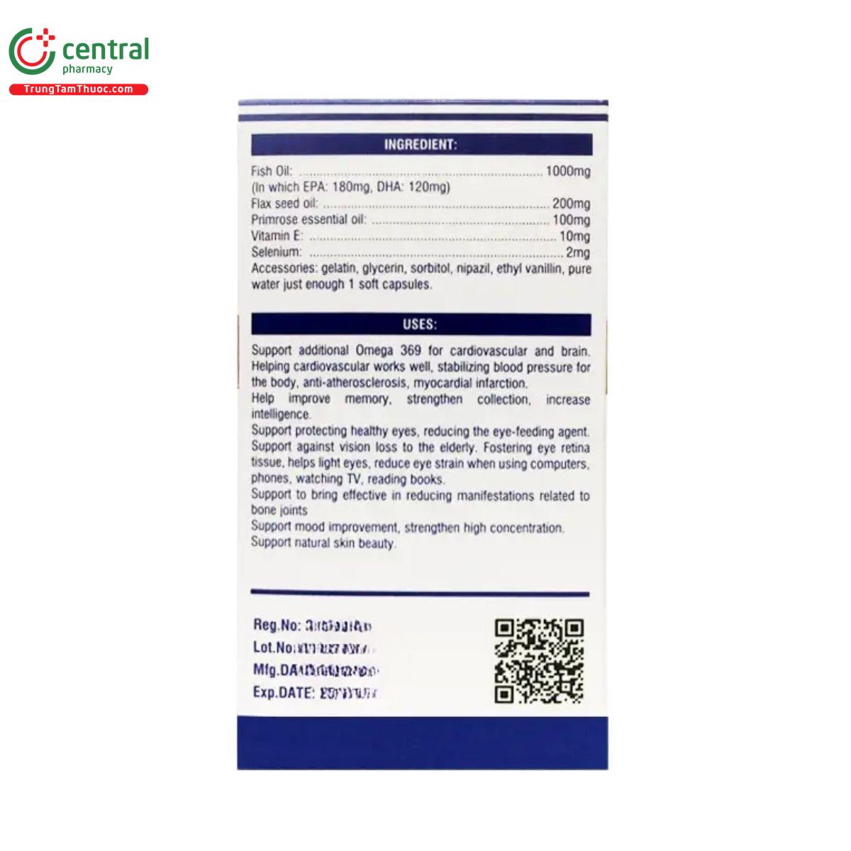 omega 3 6 9 nutriton group 4 L4287