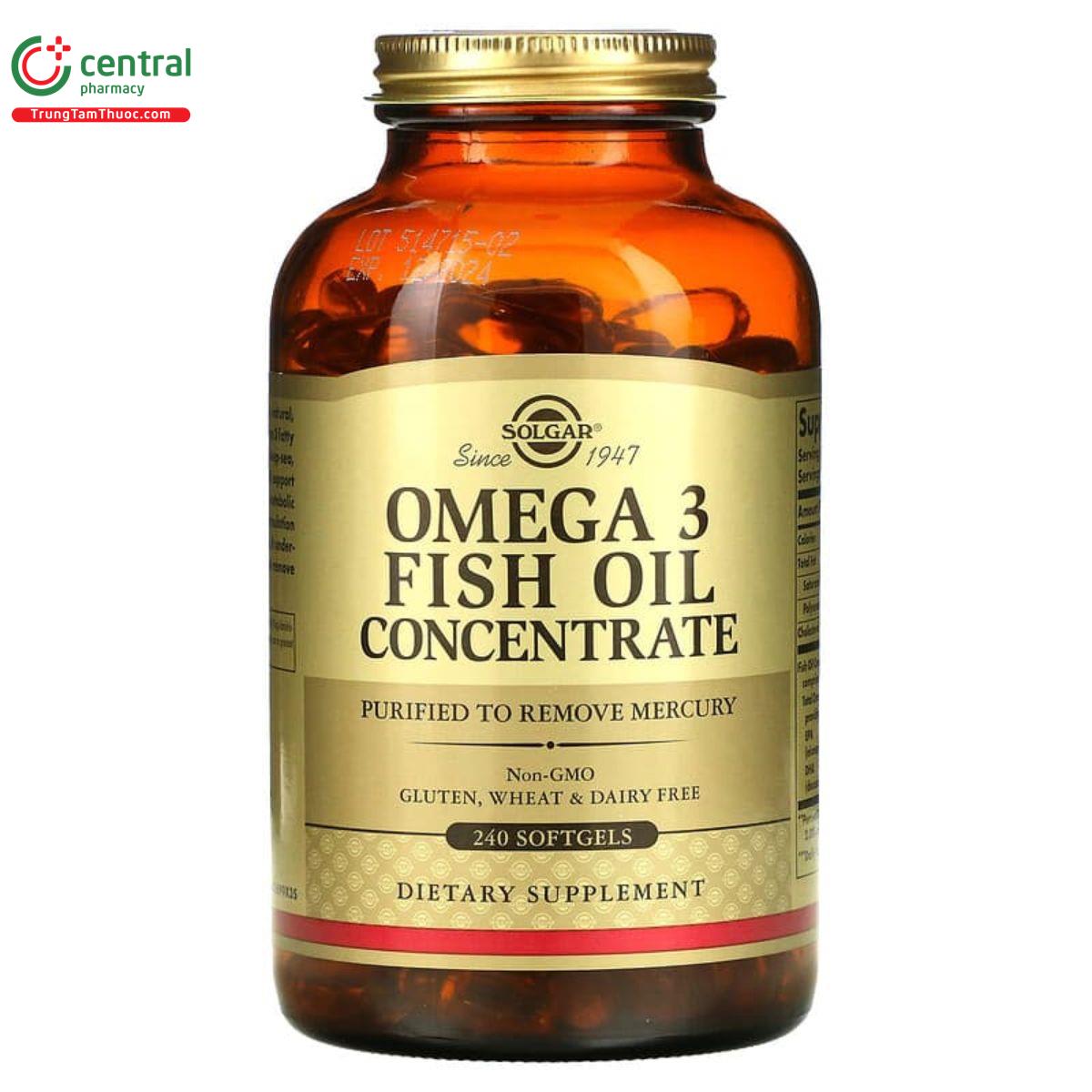 omega 3 fish oil concentrate 4 H2407