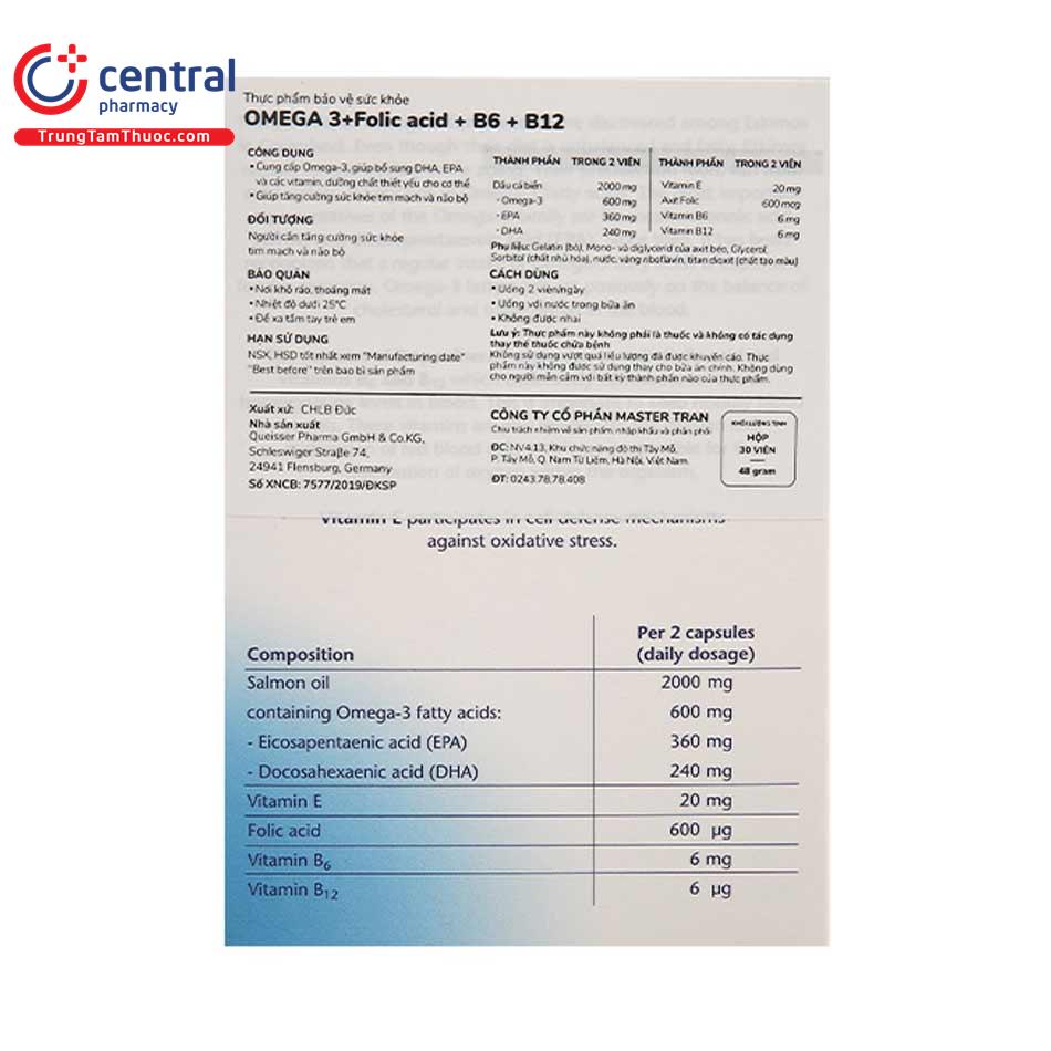 omega 3 folic acid b6 b12 doppelherz aktiv 3 L4126