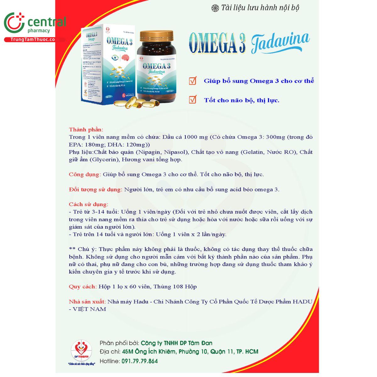 omega 3 tadavina 7 I3552