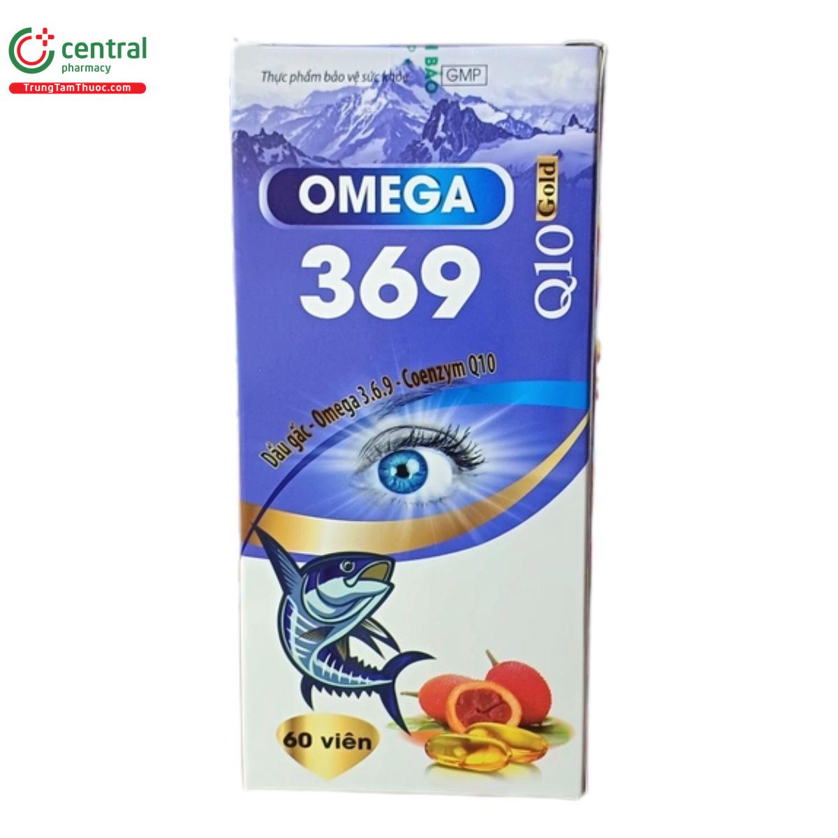 Omega 369 Q10 Gold Fusi ngăn ngừa oxy hoá, giảm nguy cơ xơ vữa động mạch