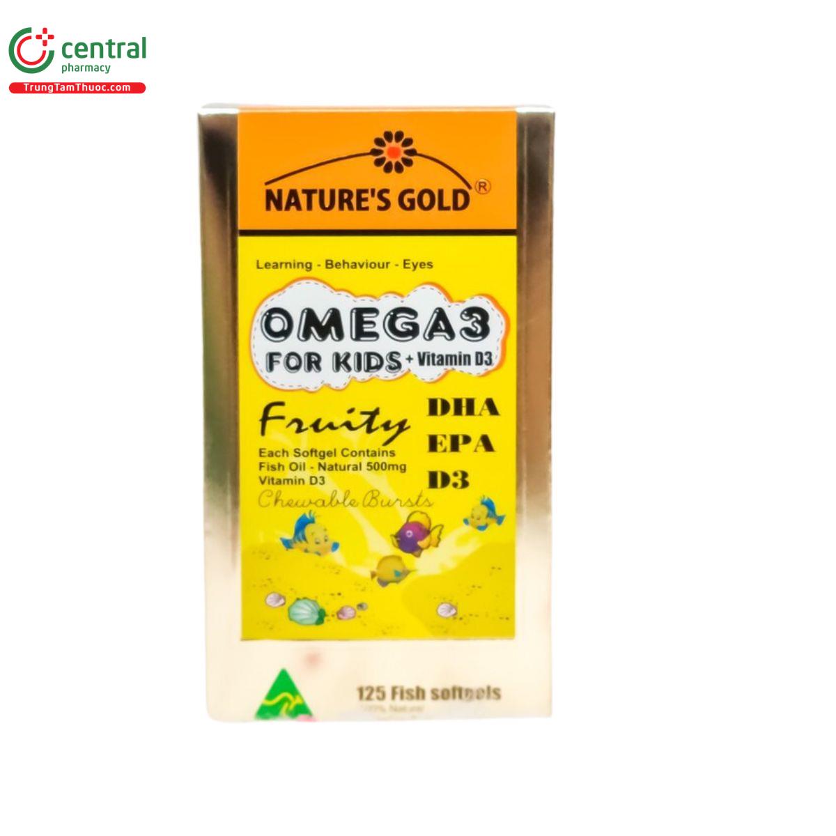 omega3 for kids vitamin d3 nature s gold 6 F2075