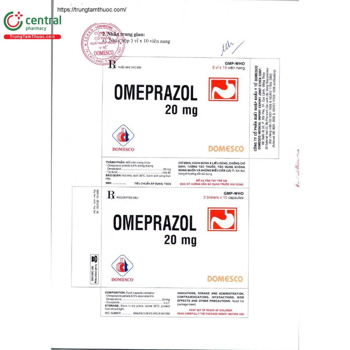 omeprazol 20mg domesco 4 C0300 omeprazol 20mg domesco 4 C0300