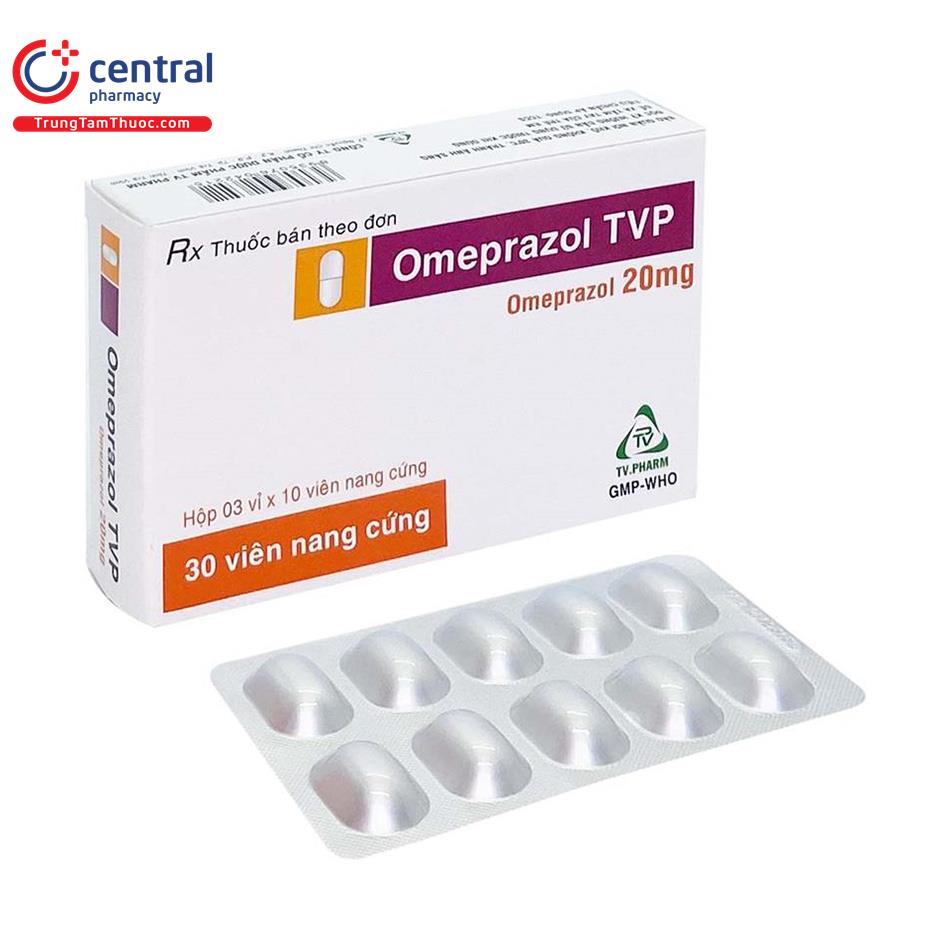 Tác dụng phụ có thể gặp khi sử dụng Omeprazol TVP