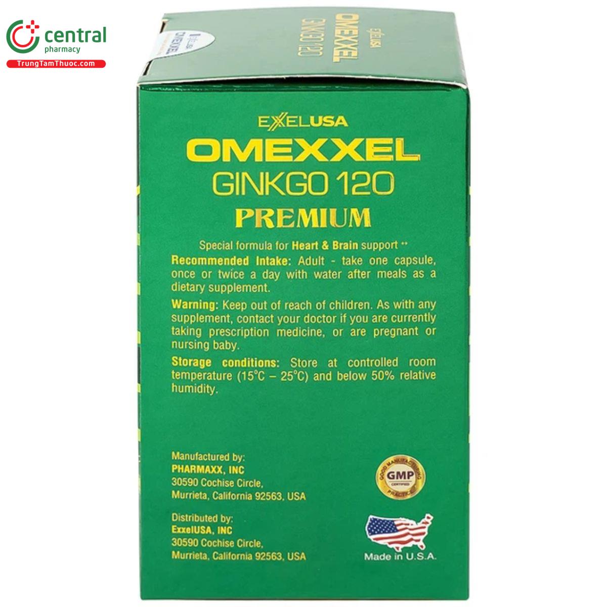 omexxel ginkgo 120 7 R7286