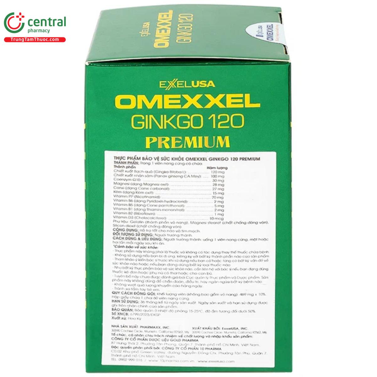 omexxel ginkgo 120 9 D1837