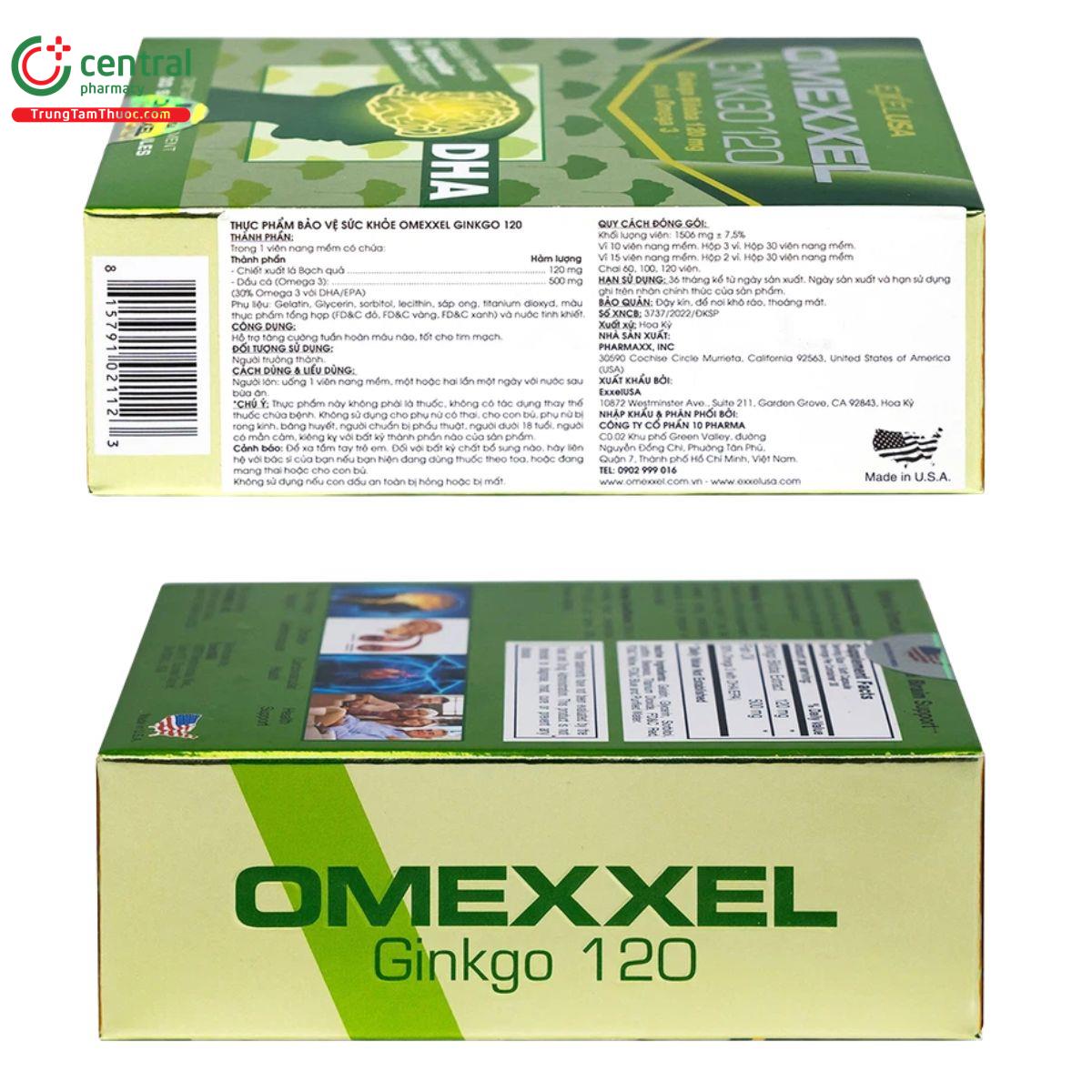 omexxel ginkgo 120 exxelusa 6 S7058