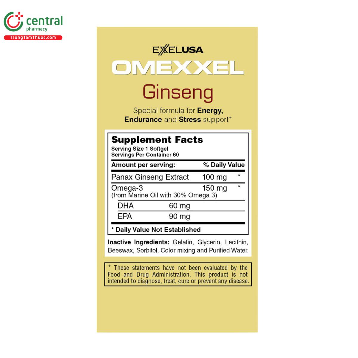 omexxel ginseng 2 A0136 omexxel ginseng 2 A0136