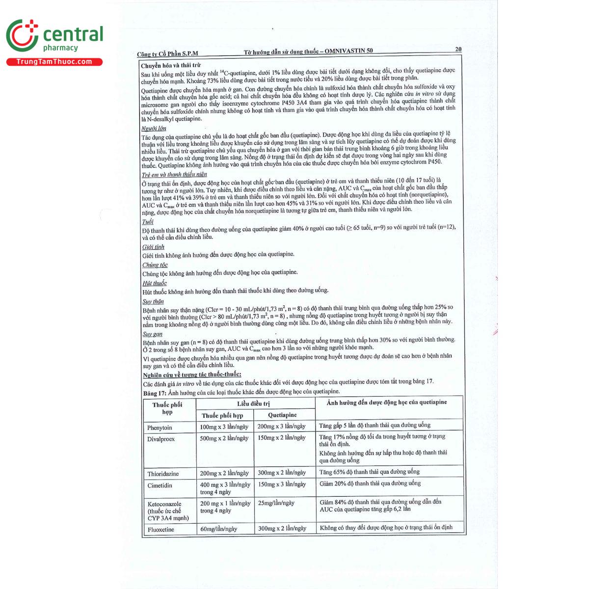 omnivastin 50 22 A0558